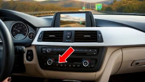 przycisk ogrzewania tylnej szyby t