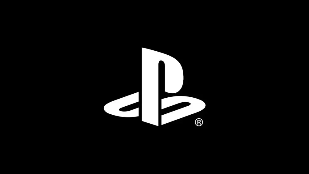 logo playstation na czarnym tle