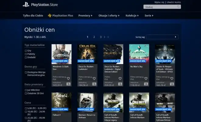 Sony organizuje ogromną wyprzedaż gier w PlayStation Store
