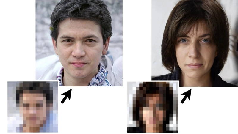 Nowa sztuczna inteligencja generuje ludzkie twarze z kompletnie rozpikselowanych zdjęć