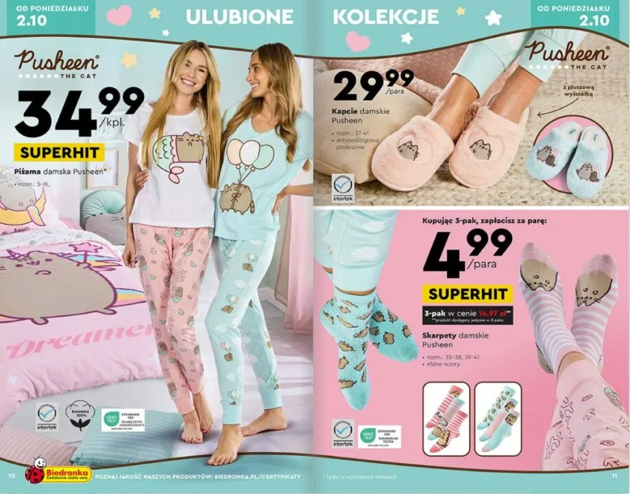 Gadżety Pusheen w Biedronce