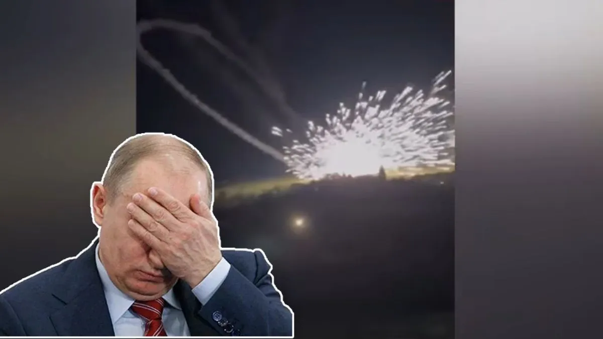 Rosyjska rakieta zawróciła i spadła w pobliżu Rosjan. Inny pocisk zniszczył się sam