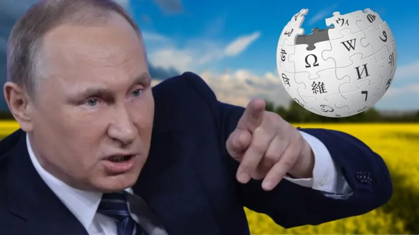 Rosja straszy przedstawicieli Wikipedii. Poszło o wojnę na Ukrainie