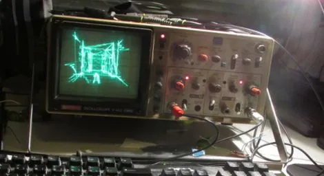 Quake na oscyloskopie