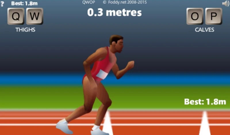 Pobij czas sztucznej inteligencji w QWOP. Pewnie nie dasz rady