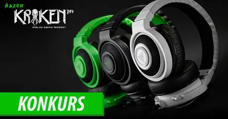 Konkurs! Do zgarnięcia zestaw słuchawkowy Razer Kraken Pro