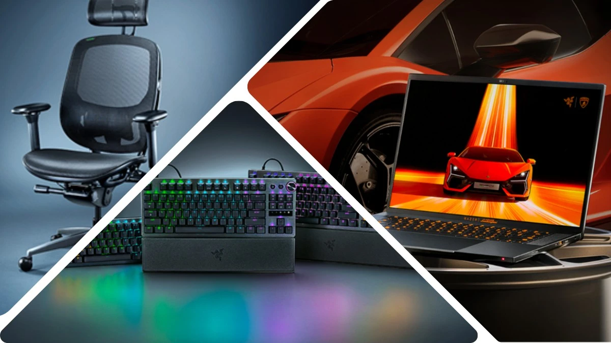 Razer zapowiedział mnóstwo nowości. Klawiatury, fotele i laptop inspirowany Lamborghini