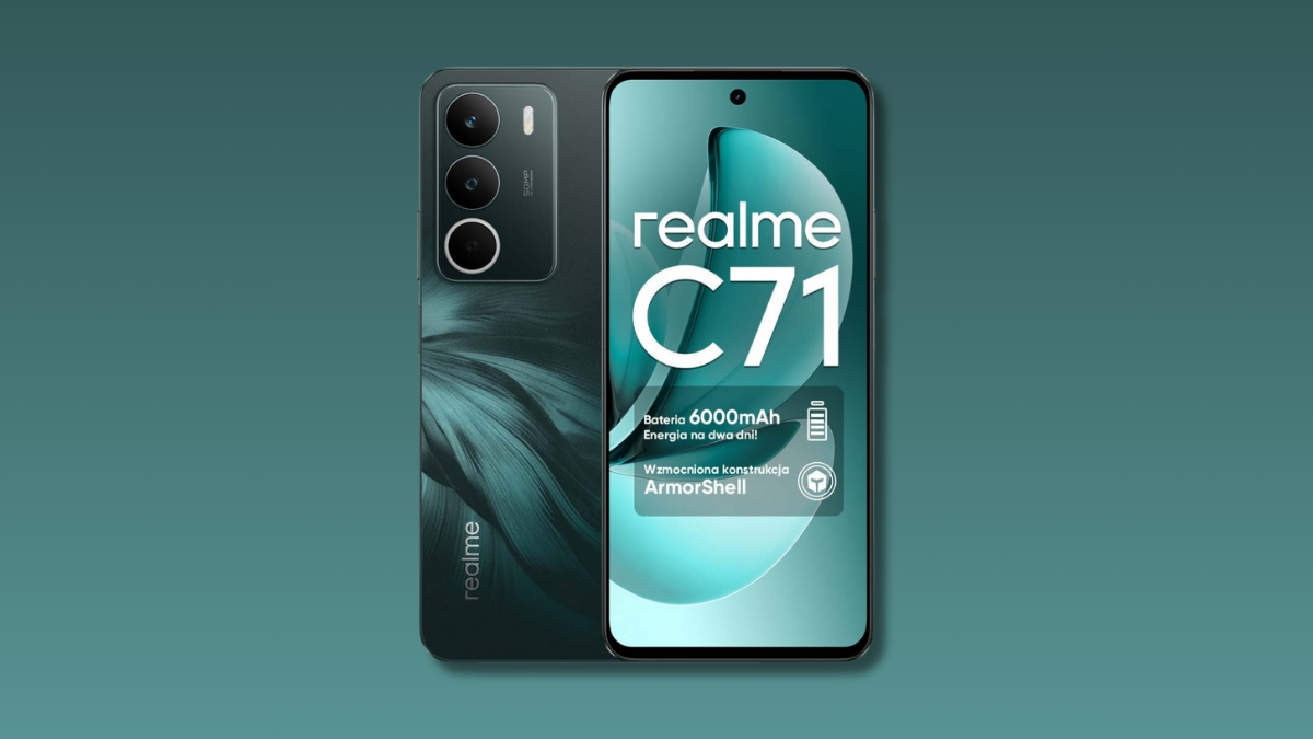 Realme C71 już w Polsce. Obiecuje długi czas pracy i wysoką wytrzymałość