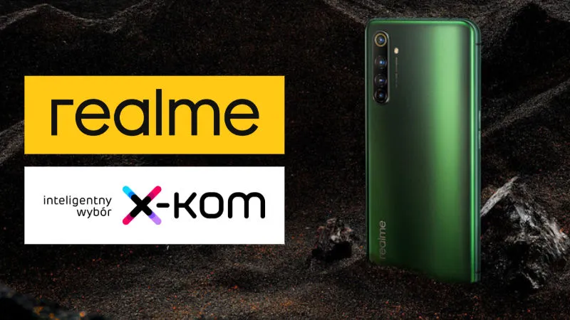 Smartfony Realme serii 6 zadebiutują w sklepie x-kom. Firmy ogłaszają partnerstwo