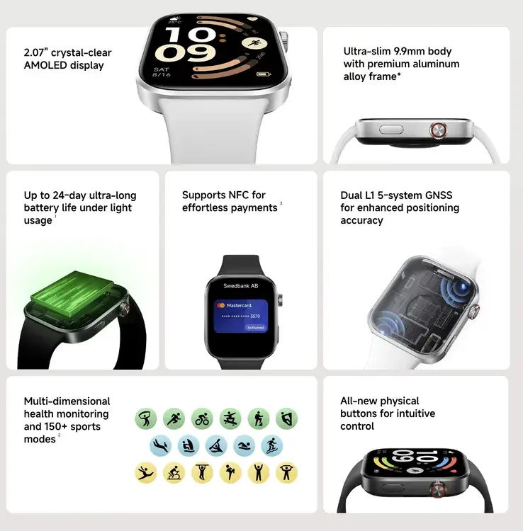 Xiaomi wprowadza NFC do budżetowego zegarka. To może być hit