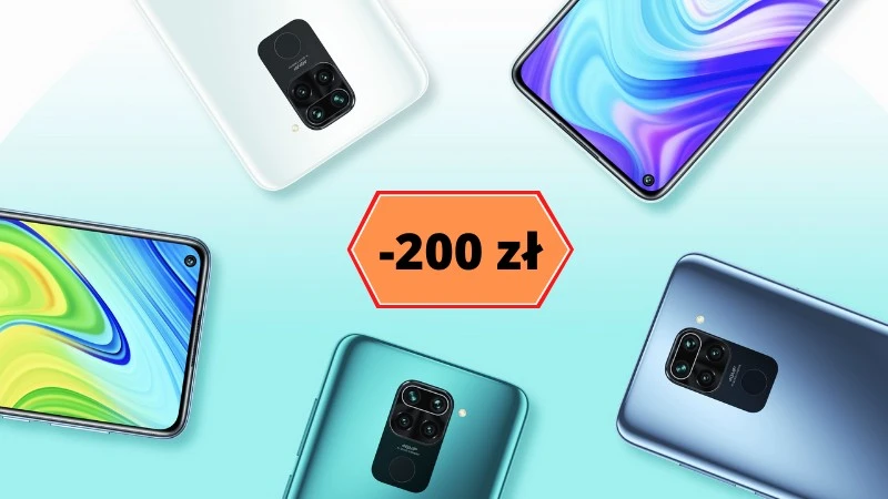 [Promocja] Smartfony z serii Redmi Note 9 taniej o 200 zł!