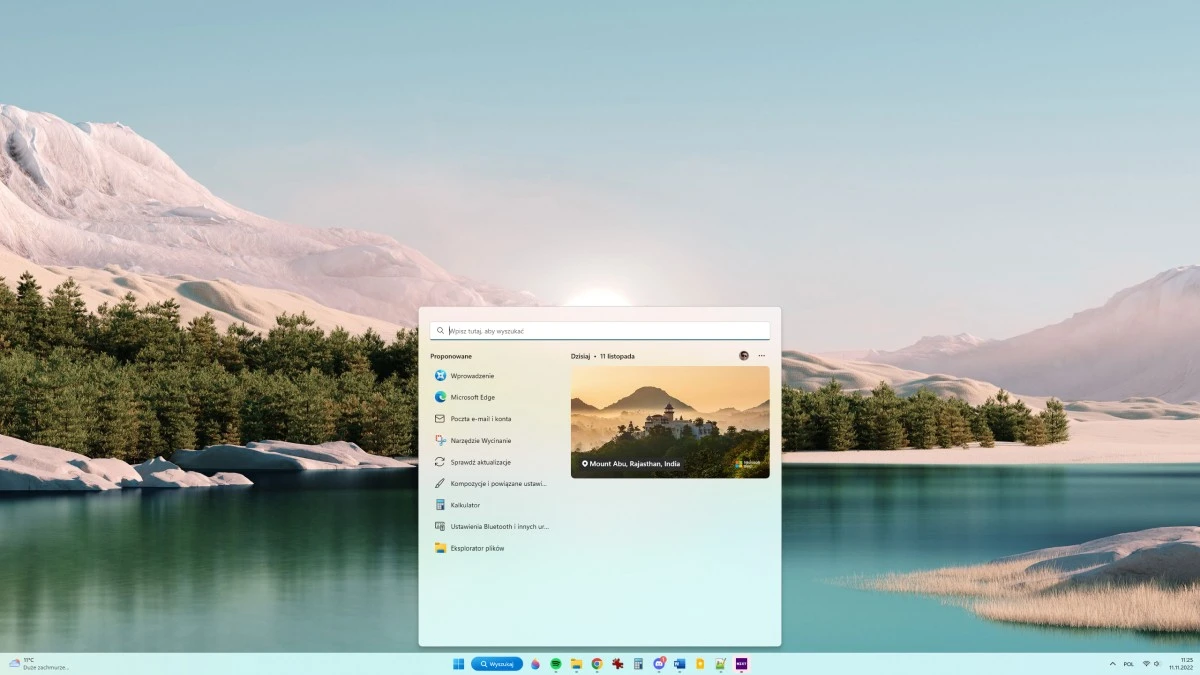 Nowa aktualizacja Windows 11 wprowadza reklamy do menu Start