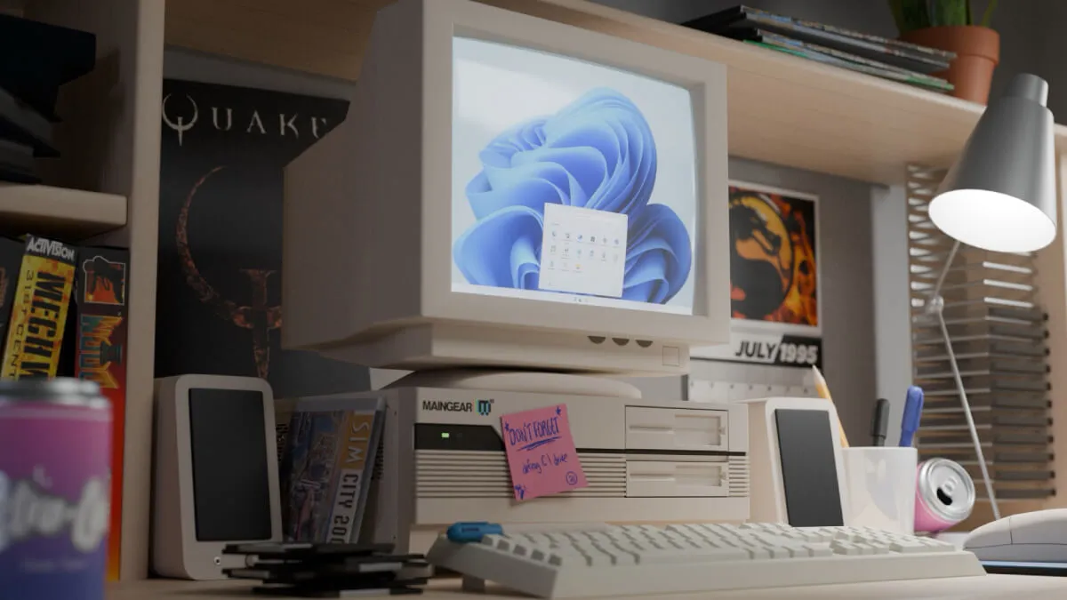 Retro95 to nowy komputer, który przeniesie Was do lat 90.