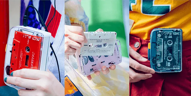 Odtwarzacz kaset magnetofonowych z Bluetooth wywołuje nostalgię