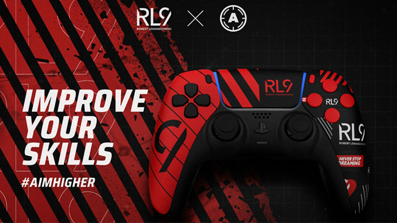 Robert Lewandowski promuje pady do PlayStation i Xbox. Kosztują krocie