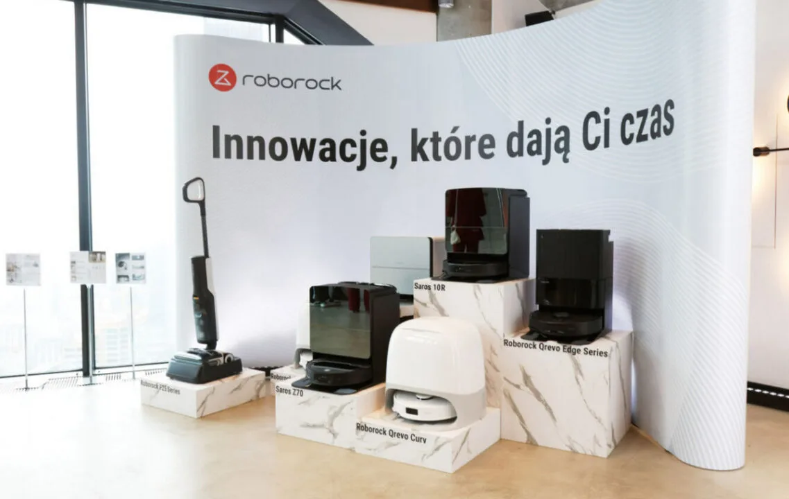 Ofensywa Roborock w Polsce. Wysyp nowości ułatwiających sprzątanie