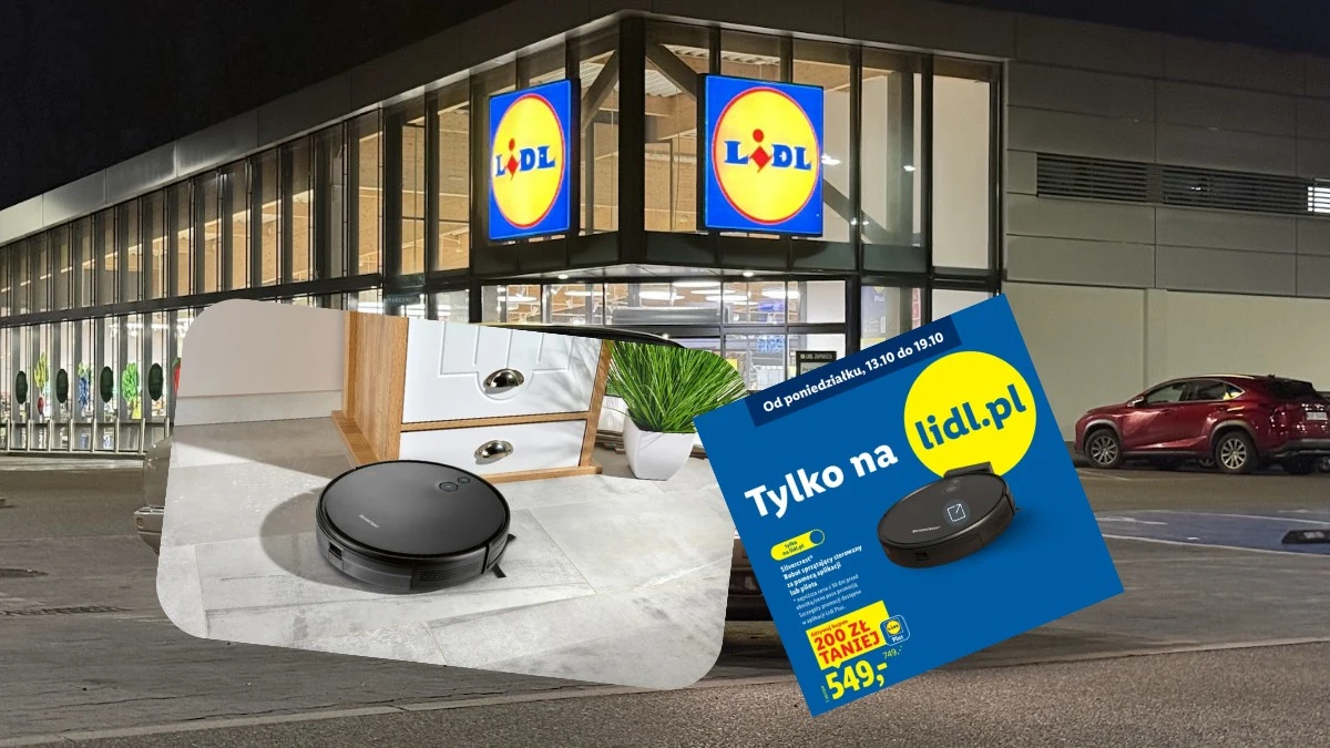 Wyprzedaż w Lidlu: robot sprzątający za 500 zł. Przeczytaj, zanim kupisz