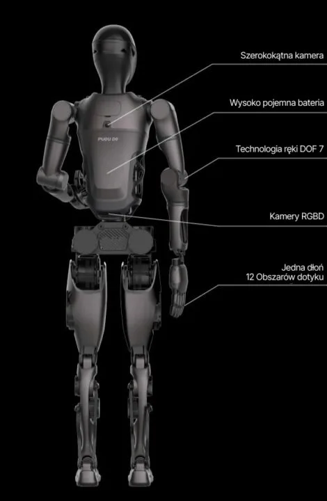 Tak wygląda robot humanoidalny PUDU D9