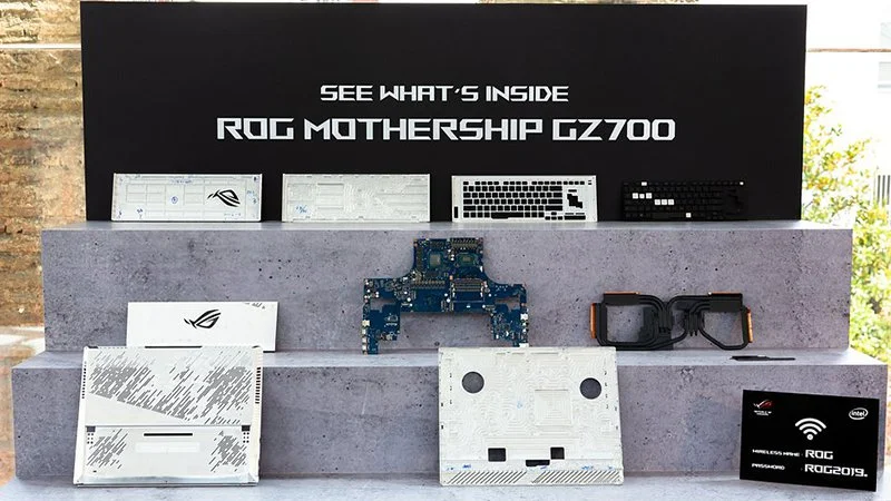 ASUS zaprezentował sporo nowych modeli laptopów gamingowych, wśród nich Strix G i Zephyrus S