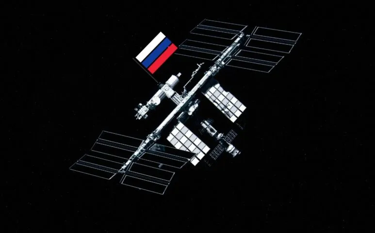 Międzynarodowa Stacja Kosmiczna na dziwnym wideo. Czy to groźba Rosjan?