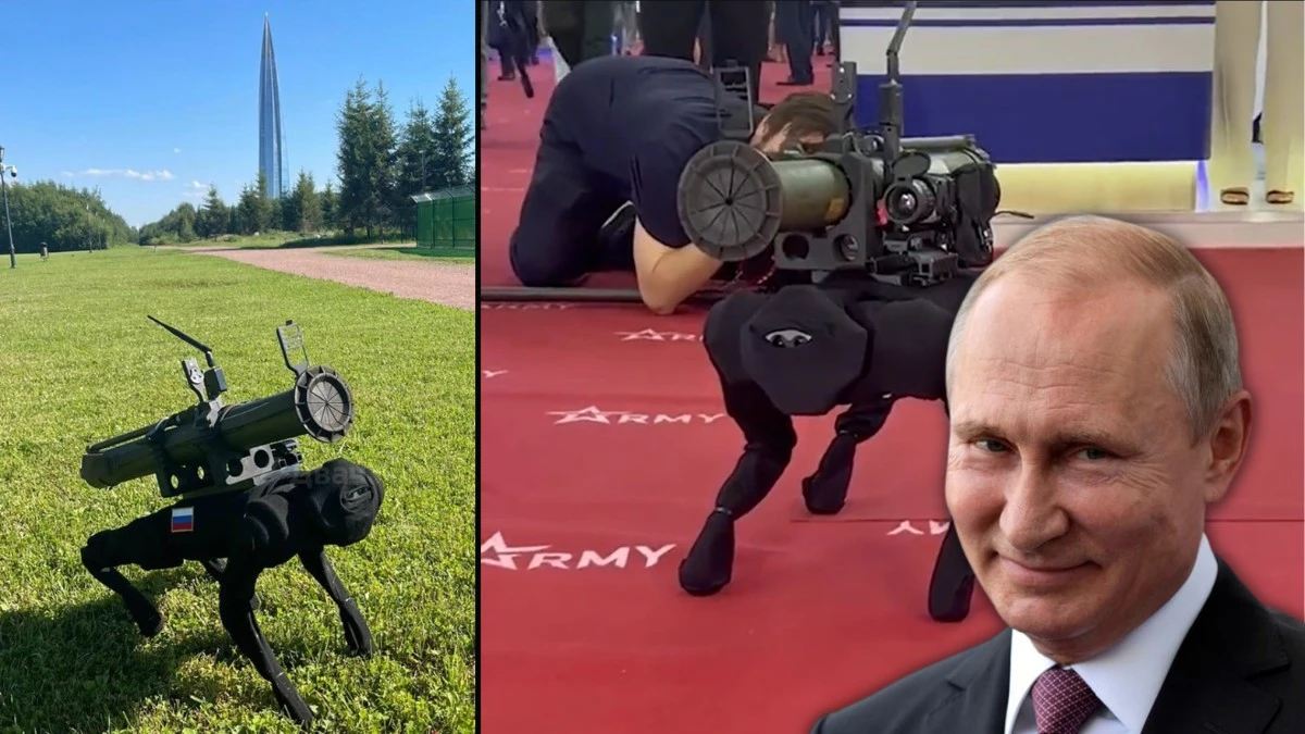 Bojowy robot-pies z Rosji to sprzęt z AliExpress. Też możesz go kupić