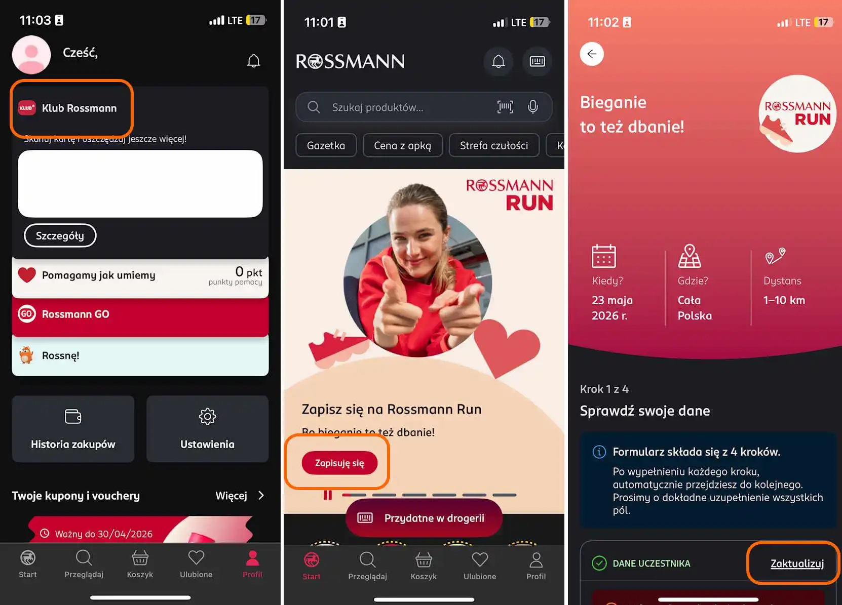 Chcesz pobiec po promocje w Rossman Run? Lepiej się pośpiesz, została 1/3 miejsc