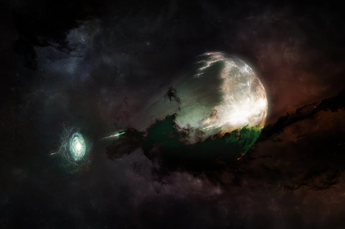 Naziemny teleskop nagrał na timelapse wyjątkowo silną kosmiczną eksplozję