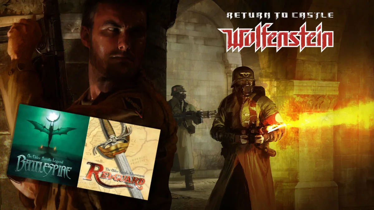 Kultowy Return to Castle Wolfenstein i Elder Scrolls za darmo od Microsoftu