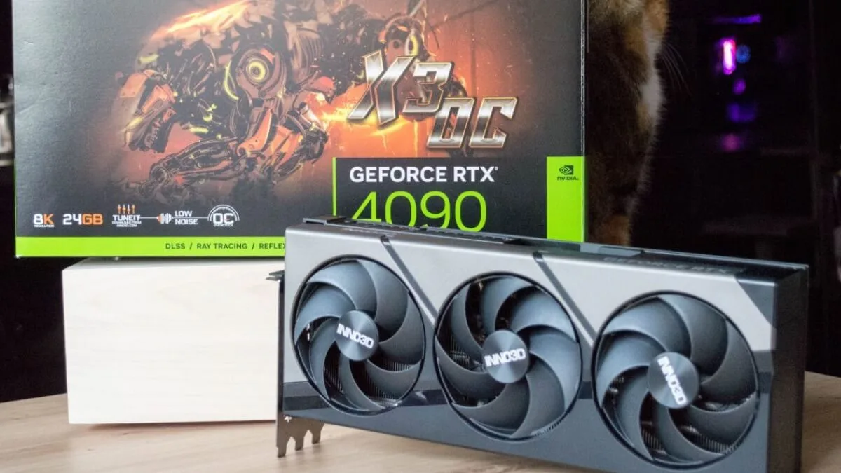 Karta graficzna RTX 4090 zapaliła się podczas transmisji na żywo