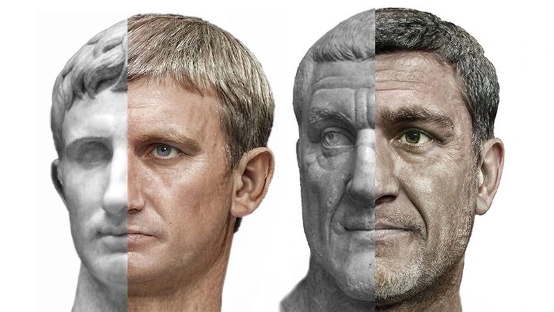Sztuczna inteligencja wskrzesiła na zdjęciach 54 rzymskich władców
