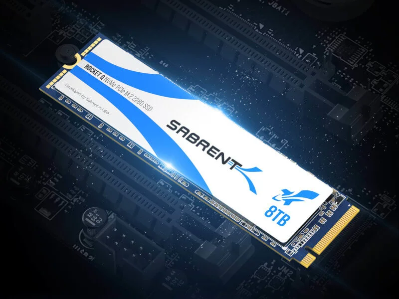 Pierwszy na świecie SSD 8TB M.2 NVMe. Sabrent przygotowuje wyjątkowo pojemny dysk