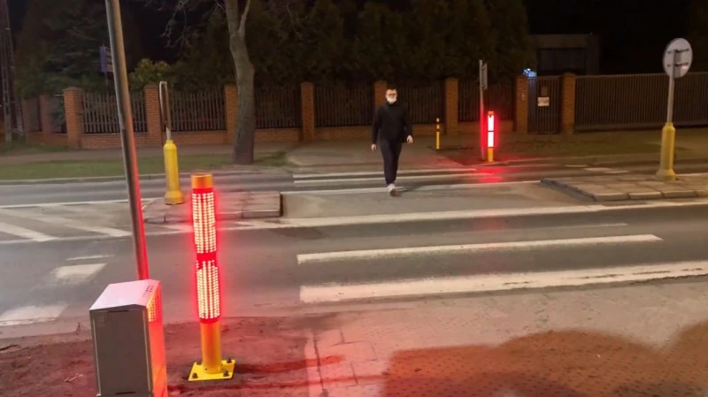 20-latek z Zimnej Wódki stworzył inteligentne przejście dla pieszych