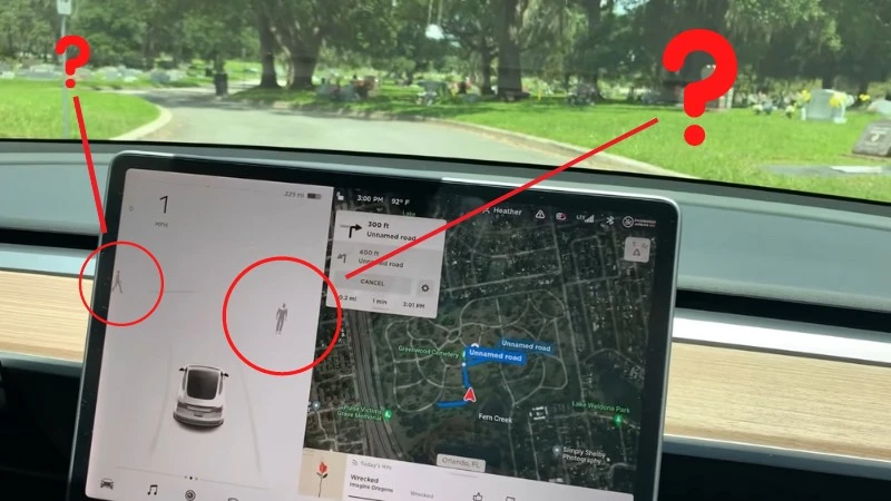 Tesla wykrywa duchy na cmentarzach? Dziwne filmy obiegają świat