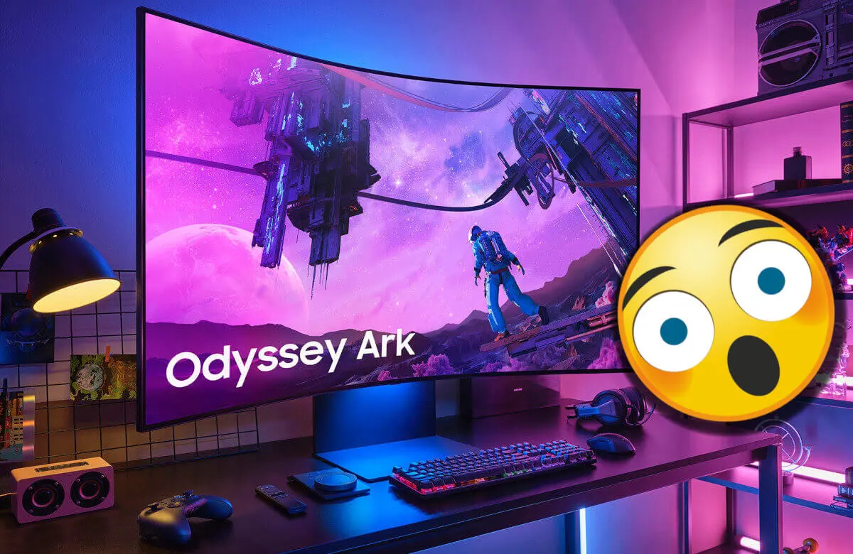 Ten monitor to potwór. Gamingowy zakrzywiony Samsung Odyssey Ark jak TV Mini LED