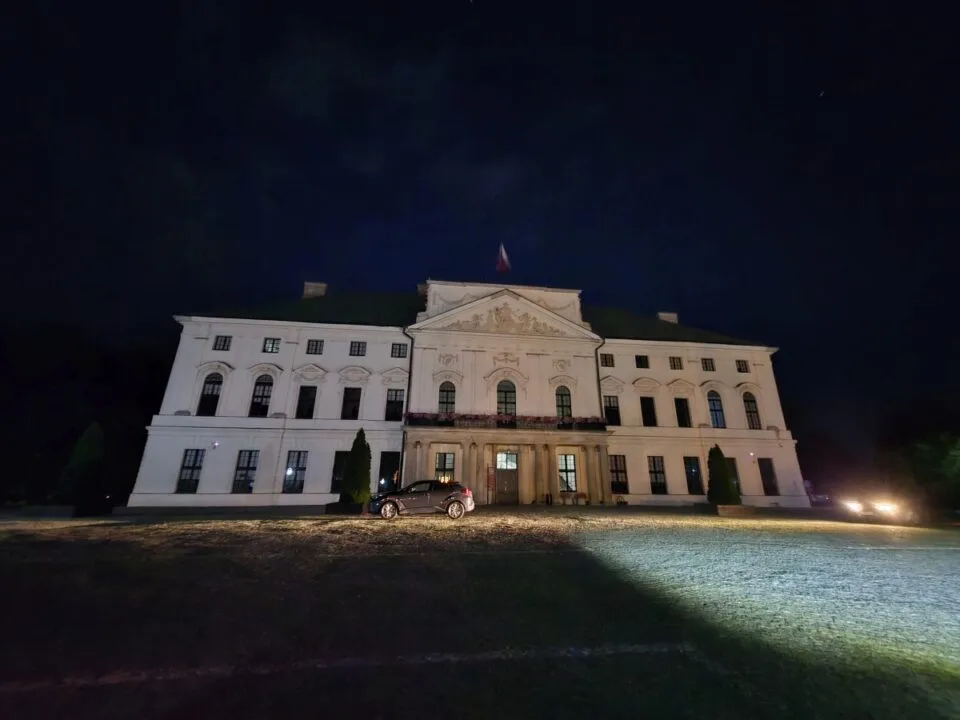 Tryb nocny, Aparat ultraszerokokątny