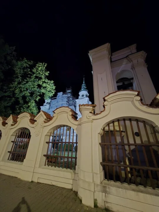 Tryb nocny, Aparat ultraszerokokątny