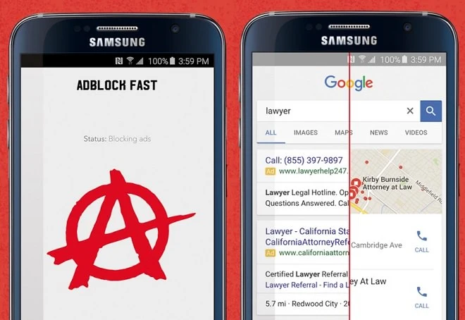 Samsung dodaje możliwość blokowania reklam w przeglądarce na Androida