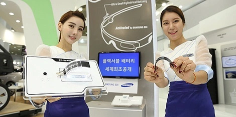 Samsung opracował pierwszą na świecie elastyczną baterię!