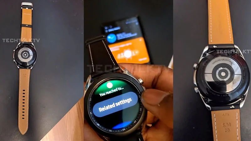 Samsung Galaxy Watch 3 na pierwszym materiale wideo