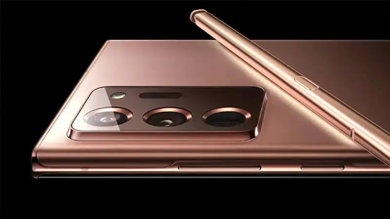 Samsung Note 20 z poważną wadą czytnika linii papilarnych