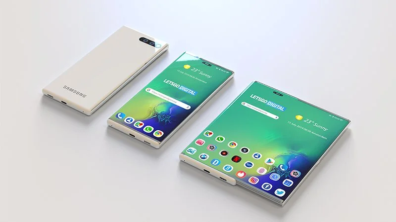 Samsung opatentował projekt rozsuwanego smartfona