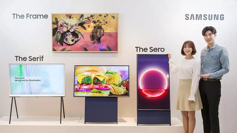 Samsung prezentuje pionowy telewizor, który ma być marzeniem każdego millenialsa