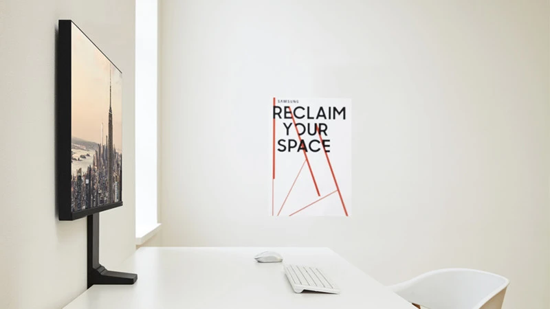 Samsung stworzył monitor, który pozwoli wam zaoszczędzić miejsce na biurku