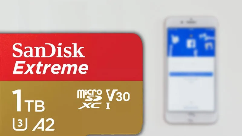 SanDisk przedstawia pierwszą kartę microSD o pojemności 1TB!