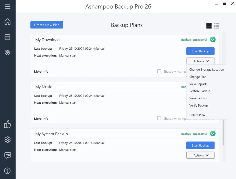 Ashampoo Backup Pro