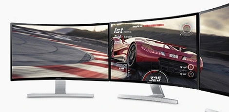 Samsung SD590C – zakrzywiony monitor stworzony z myślą o graczach