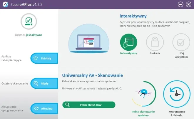 SecureAPlus otrzymał polską wersję językową