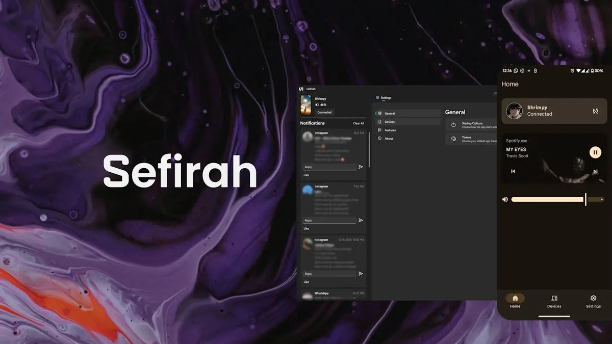 Sefirah – otwartoźródłowa alternatywa dla Łącza do Windows