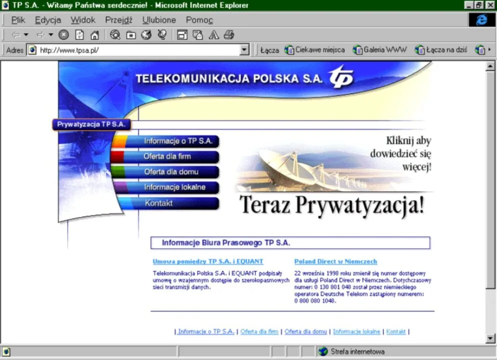 Strona TPSA