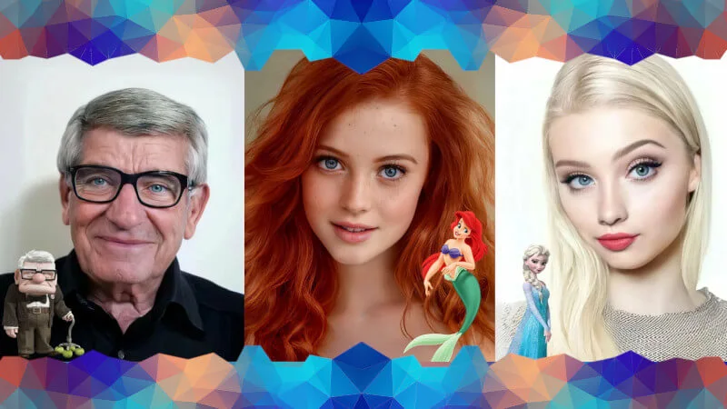 Poznajesz ich? Postaci z kreskówek i obrazów jak żywe dzięki sztucznej inteligencji